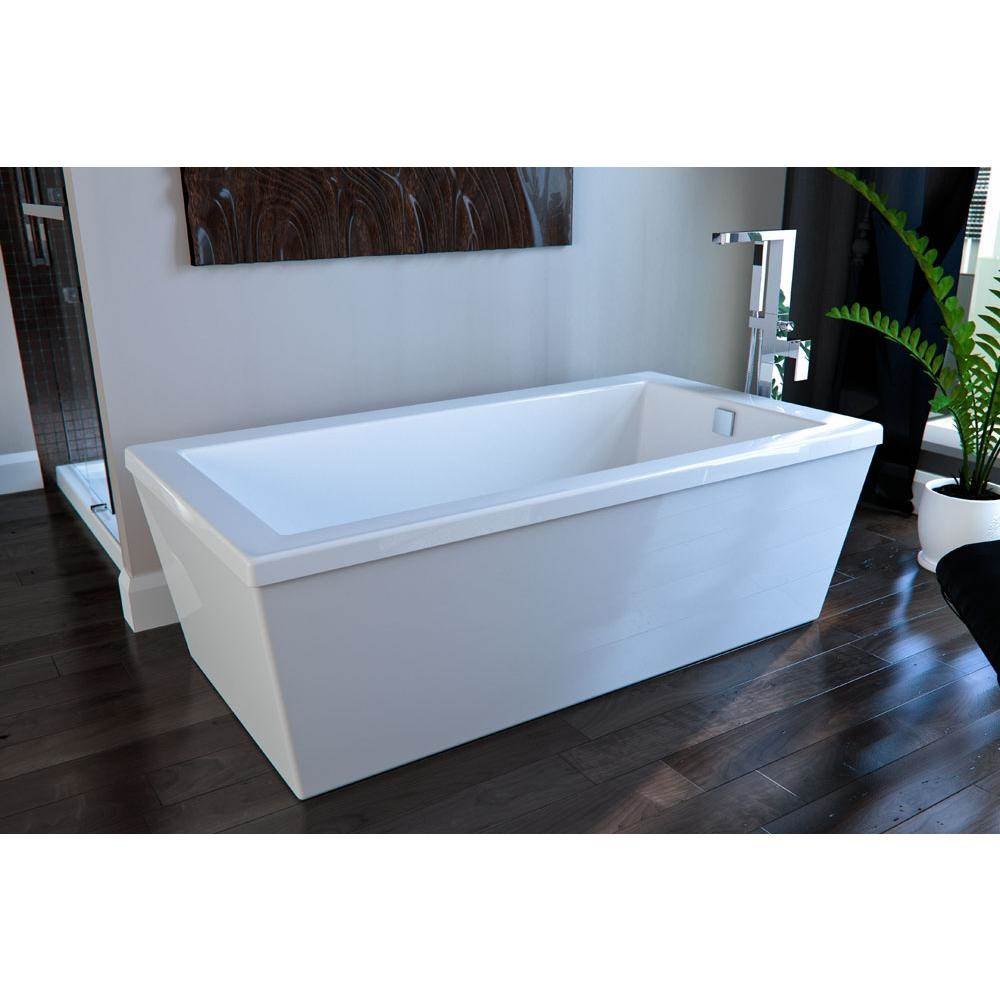 Produits Neptune Freestanding AMETYS Bathtub 32x60 with armrests, Mass-Air, White